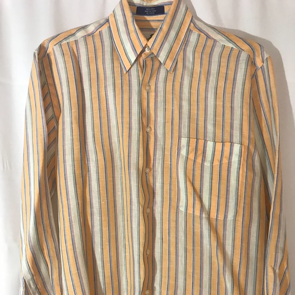 Alan Flusser Other - Men’s 💯% Linen Alan Flusser Shirt Alan Flusser Other - Men’s 💯% Linen Alan Flusser Shirt